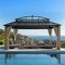 Sunjoy 16X12 Kingston PC Top Rectangular Gazebo Wood A10204389000 - alternate 1
