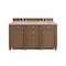 James Martin Vanities Bristol 60" Double Vanity, Saddle Brown, w/ 3 CM Tajnar Eclos Top w/FreePower Wireless Charger 157-V60D-SBR-FTJR - alternate 1