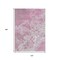 Homeroots 10' X 14' Pink And Ivory Abstract Washable Indoor Outdoor Area Rug 618315 - alternate 3
