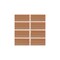 Daltile Artefino Vintage 1 x 6 Pencil Mosaic 9.60 SQFT/Carton, 10PK AR1516PENCLMSGL - alternate 3