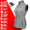 Actionheat 5V Battery Heated Softshell Vest, Women's, Sharkskin Grey, M 810058852328 - alternate 8