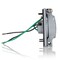Leviton StrghtBladeRcptcl, 20A, 250VAC, Gry, Alum LNR96-4 - alternate 3