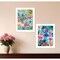 Homeroots Set Of Two Succulents Paradise and Tropical Flowers White Framed Print Wall Art, 2PK 408077 - alternate 3