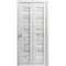 Sartodoors Sliding Closet Bi-fold Doors White Solid Core Modern Interior QUADRO4445BF-NOR-72 x 80 (2* 36x80) - alternate 1