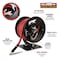 Performance Tool 50 ft. Air Hose Reel, 3/8 in. Rubber Hose, 300 PSI, Wall Mount M672 - alternate 3