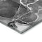 Homeroots 8' Runner Black Gray and White Abstract Washable Non Skid Indoor Outdoor Runner Rug 559443 - alternate 4