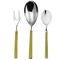 Mepra Fantasia Serving Set - 3 Pieces - Olive-Green 10Q722003 - alternate 1