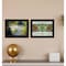 Homeroots Set Of Two Beauty 1 Black Framed Print Wall Art, 2PK 405750 - alternate 2