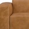 Homeroots 88" Sienna Leather Modular Sofa With Brown Legs 641024 - alternate 5