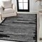 Jonathan Y Khalil Modern Berber Stripe Black/Cream 5 ft. x 8 ft. Area Rug MOH207F-5 - alternate 4