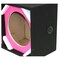 Deejay Led Two 10-in Woofers plus Two Tweeters and One Horn PINK Empty Chuchera Speaker Enclosure w/Dual Port D10T2H1PINK - alternate 4
