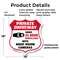 Signmission Private Driveway Shield Sign Under 24 Ho, 18 Inch X 18 Inch, Plastic Sign SHI-P-18-437 - alternate 4