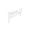 Homeroots White Solid Wood Queen Bed Frame 548171 - alternate 2