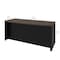 Bestar Connexion 72W Desk Shell, Antigua & Black 93400-000052 - alternate 3