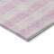 Homeroots 10' X 14' Pink And Gray Plaid Washable Indoor Outdoor Area Rug 595510 - alternate 4