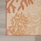 Homeroots 6' X 9' Orange And Ivory Nautical Indoor Outdoor Area Rug 550203 - alternate 5