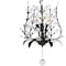 Jonathan Y Diantha 12" 3-Light Contemporary Bohemian Iron/Acrylic LED Pendant, Oil Rubbed Bronze/Clear JYL9551A - alternate 5