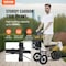 Vevor Knee Scooter Carbon Steel Folding Knee Walker Recovery Scooter 350LB Loads HFK-9225G-12 - alternate 5
