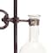 Homeroots Set of Two Clear and Black Metal and Glass Apothecary Jar, 2PK 516217 - alternate 4