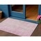 Homeroots 3' X 5' Pink And Ivory Abstract Washable Indoor Outdoor Area Rug 597040 - alternate 1