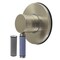 Kingston Brass Single-Handle Three-Way Diverter Valve with Round Trim Kit, Brushed Nickel KS3038KPS - alternate 1