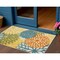 Homeroots 3' X 5' Turquoise Yellow Orange And Blue Floral Indoor Outdoor Area Rug 545039 - alternate 5