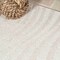 Jonathan Y Maribo High-Low Abstract Groovy Striped Cream/Ivory 3 ft. x 5 ft. Indoor/Outdoor Area Rug SCN103A-3 - alternate 2