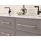 Amerock Separa 6-5/16 in 160 mm Center-to-Center Silver Champagne Cabinet Pull BP36735SC - alternate 2