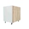 Cambridge Radiance 30in Wx24in Dx34.50in H Ready to Assemble Slab Sink Base Kitchen Cabinet in Light Oak SA-SB30-LO-KIT - alternate 5