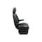 Uni Pro 151 Mechanical Suspension Seat With Headrest Black Vinyl 8437 - alternate 7