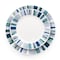 Gibson Home Orleans 12 Piece Round Ceramic Dinnerware Set in Blue 127023.12 - alternate 5