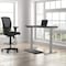 We'Re It Lift It Electric Sit Stand Desk, 46.25 H, 24 W X Laminate wood, metal, Brushed Silver VL22BS4824-6307 - alternate 4