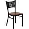 Flash Furniture Hercules Restaurant Chair, 17-1/4 in W 20" L 33-1/4" H, Plywood Seat XU-DG-60099-COF-CHYW-GG - alternate 1