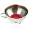 Norpro Wide Mouth Funnel, 5-1/2 in Dia, Stainless Steel 241 - alternate 4