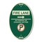 Signmission Fire Lane - No Parking or Standing Anytime W, 12 In X 18 In Architectural, Heavy Gauge Aluminum A-OV-G-1218-24007 - alternate 1