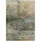 Homeroots 3' X 5' Olive Green Gold And Gray Abstract Washable Indoor Outdoor Area Rug 631449 - alternate 5