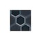 Daltile Uptown Glass 1in Hexagon Mosaic, 16.92 SQFT Per Carton, 18PK UP191HEXMS1P - alternate 5