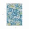 Homeroots 9' X 12' Denim Blue And Olive Green Abstract Washable Indoor Outdoor Area Rug 609598 - alternate 5