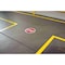 Brady Floor Sign, 17in Dia x 0.011in D, Polyester 104511 - alternate 2