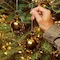 Kings County 4Pcs Christmas Ornaments Set 3in Brass Shatterproof Ornaments for Tree, Wreath GW83T01-01 - alternate 5