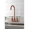 Kingston Brass Double-Handle 4" Centerset Bar Faucet, Antique Copper KB849CKLAC - alternate 4