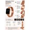 Elegani Mesh Stainless Steel Replacement Band Compatible with Apple Watch 46mm, Rose Gold SBMSD-RGD-46mm - alternate 4