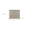 Homeroots 64" White Solid Wood Seven Drawer Gentlemans Chest 524566 - alternate 2