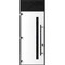 Vdomdoors Front Exterior Prehung Steel Door Ronex0162 Red Oak 96 Transom Window Sidelite Entry Metal Modern RONEX0162EXD-RED-W36xH96+16-RH-I - alternate 1