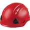 Ironwear Raptor 3976 Type II Class C Vented Safety Helmet Red 3976-R - alternate 2