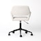 Homeroots Beige and Black Adjustable Height Swivel Rolling Office Chair 719200 - alternate 1