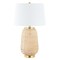 Jonathan Y Chakrii 25" Rustic Bohemian Iron/Rattan LED Table Lamp with Pull-Chain, Brass Gold/Light Brown JYL4044A - alternate 5