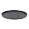 Service Ideas Modern Edge Round Serving Tray, 12in diamater, Black Onyx TRME12RIBX - alternate 1