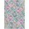 Homeroots 5' X 8' Lavender And Purple Geometric Washable Indoor Outdoor Area Rug 609149 - alternate 4
