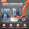 Vevor Concrete Floor Grinder 10" Walk-Behind Polisher 1.7HP Adjustable Machine WKG280 - alternate 5